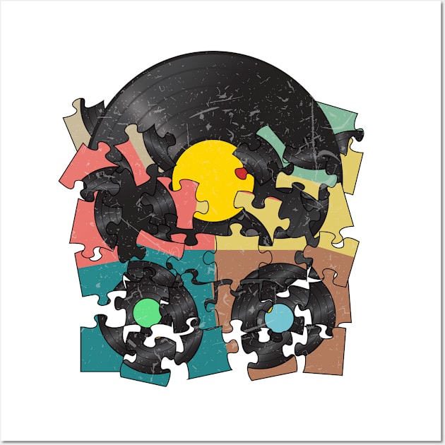 Vinyl Puzzle Wall Art by Gofart